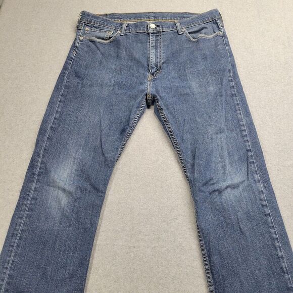Levi's 513 Jeans Men's 38x30 Blue Medium Wash Casual Skater Workwear Cowboy‎ - Picture 1 of 10